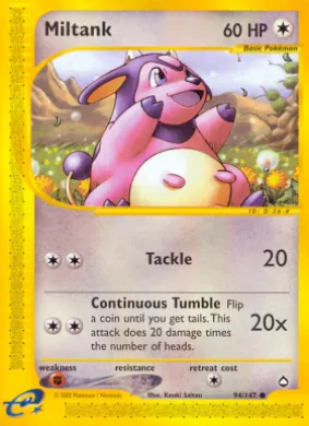 Miltank (AQ 94) Aquapolis