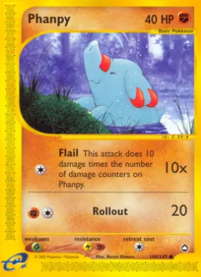 Phanpy (AQ 100) Aquapolis