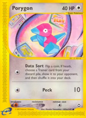 Porygon (AQ 103) Aquapolis