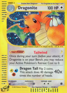 Dragonite (EX 9) Expedition Base Set