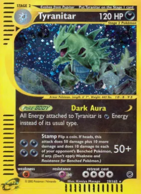 Tyranitar (EX 29) Expedition Base Set