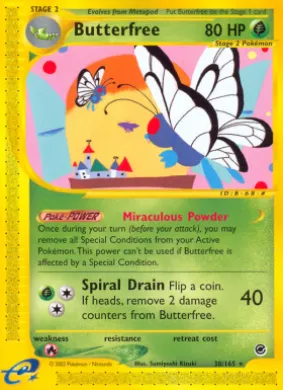 Butterfree (EX 38) Expedition Base Set