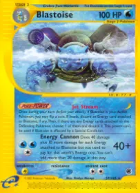 Blastoise (EX 37) Expedition Base Set