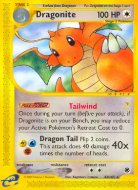 Dragonite (EX 43) Expedition Base Set