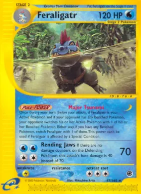 Feraligatr (EX 47) Expedition Base Set