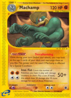 Machamp (EX 51) Expedition Base Set