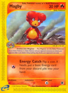 Magby (EX 52) Expedition Base Set