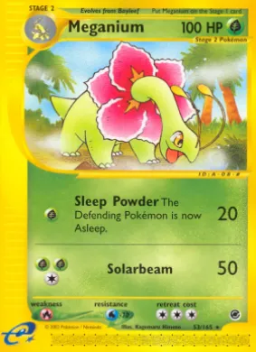 Meganium (EX 53) Expedition Base Set