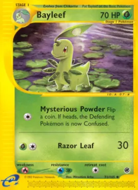 Bayleef (EX 71) Expedition Base Set
