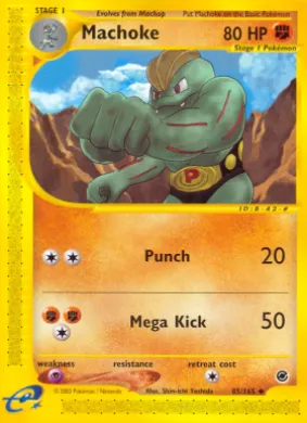Machoke (EX 85) Expedition Base Set