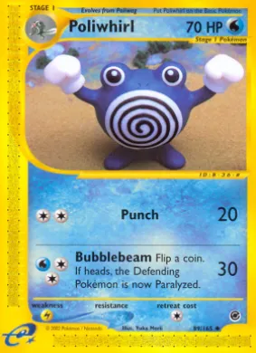 Poliwhirl (EX 89) Expedition Base Set
