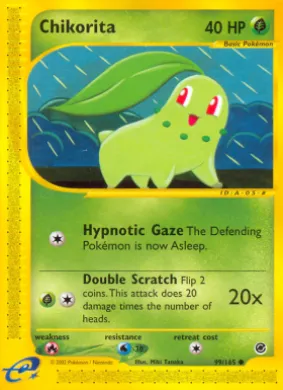 Chikorita (EX 99) Expedition Base Set