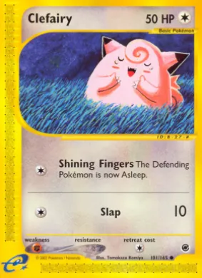 Clefairy (EX 101) Expedition Base Set