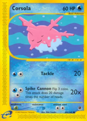 Corsola (EX 102) Expedition Base Set