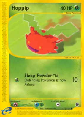 Hoppip (EX 112) Expedition Base Set