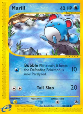 Marill (EX 120) Expedition Base Set