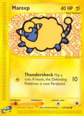 Mareep (EX 119) Expedition Base Set