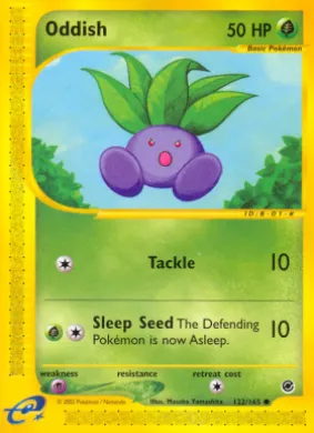 Oddish (EX 122) Expedition Base Set