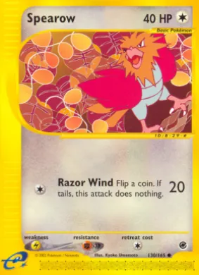 Spearow (EX 130) Expedition Base Set
