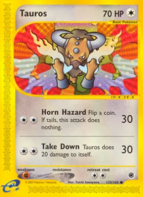 Tauros (EX 133) Expedition Base Set