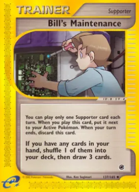 Bill's Maintenance (EX 137) Expedition Base Set