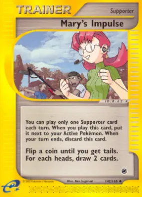 Mary's Impulse (EX 142) Expedition Base Set