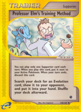 Professor Elm's Training Method (EX 148) Expedition Base Set