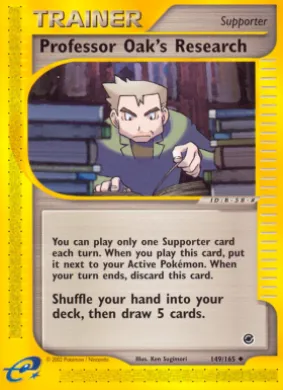 Professor Oak's Research (EX 149) Expedition Base Set