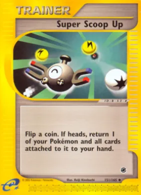 Super Scoop Up (EX 151) Expedition Base Set