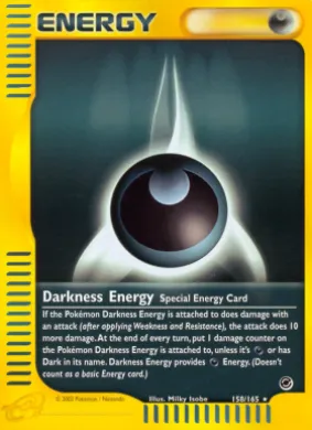 Darkness Energy (EX 158) Expedition Base Set