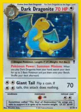 Dark Dragonite (LC 5) Legendary Collection