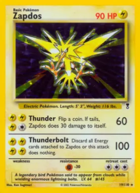 Zapdos (LC 19) Legendary Collection