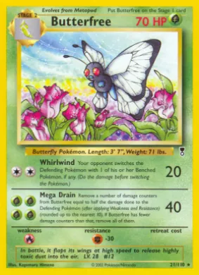 Butterfree (LC 21) Legendary Collection