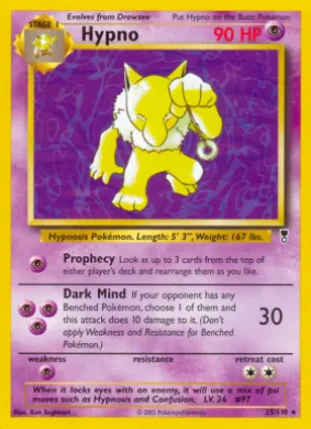 Hypno (LC 25) Legendary Collection