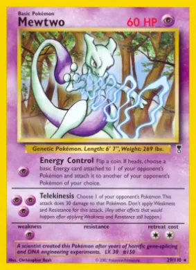 Mewtwo (LC 29) Legendary Collection