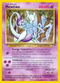 Mewtwo (LC 29) Legendary Collection