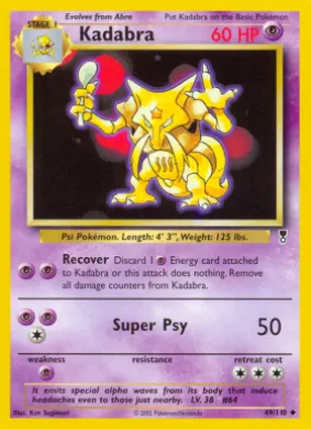 Kadabra (LC 49) Legendary Collection