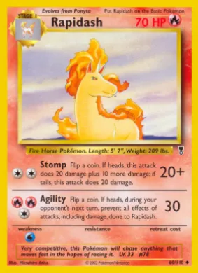 Rapidash (LC 60) Legendary Collection