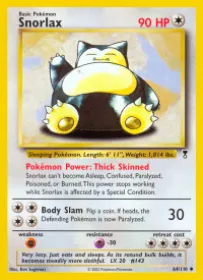 Snorlax (LC 64) Legendary Collection