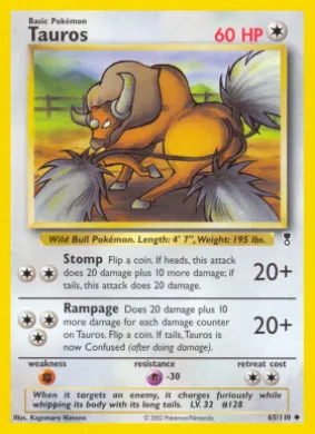 Tauros (LC 65) Legendary Collection