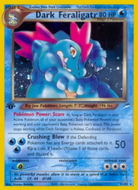 Dark Feraligatr (N4 5) Neo Destiny