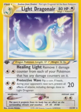 Light Dragonair (NDE 22) Neo Destiny