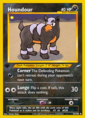 Houndour (NDE 43) Neo Destiny