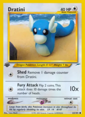 Dratini (NDE 63) Neo Destiny