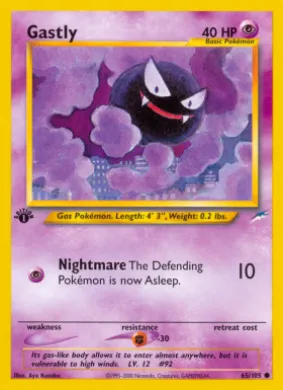 Gastly (NDE 65) Neo Destiny