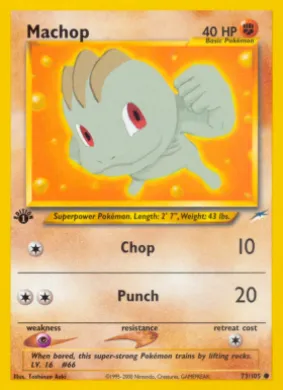 Machop (N4 73) Neo Destiny