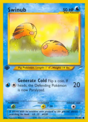 Swinub (NDE 84) Neo Destiny