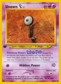 Unown [L] (N4 86) Neo Destiny