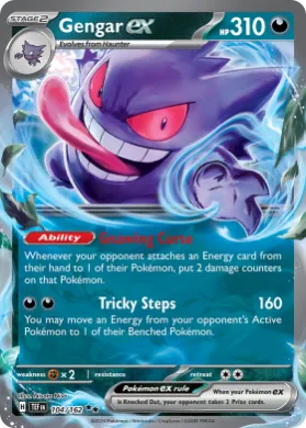 Gengar ex (TEF 104) Temporal Forces