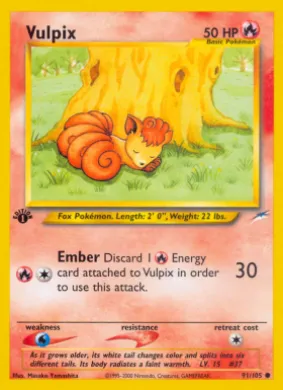 Vulpix (N4 91) Neo Destiny